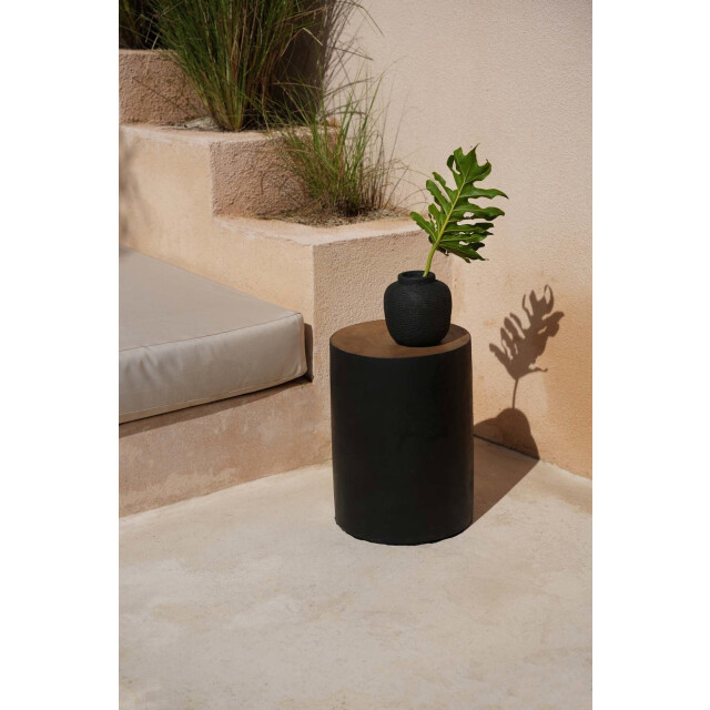 Bazar Bizar The tribe stool natural black JAHU015NB large