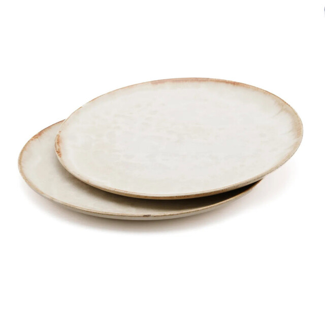 Bazar Bizar The cascais salad plate set of 6 POCE051W-M-SET6 large
