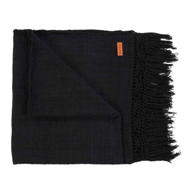 Bazar Bizar The gypsy bed throw black BARI014B large