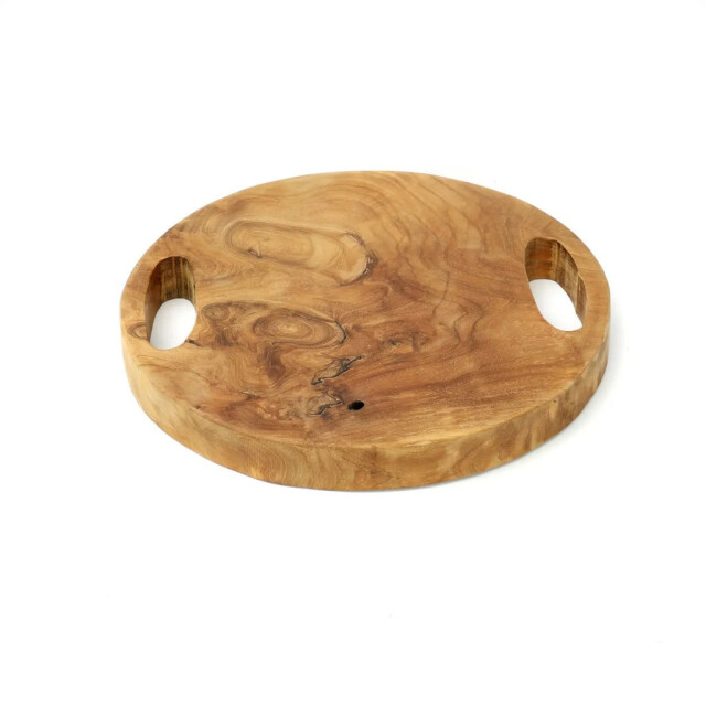 Bazar Bizar The teak root tray natural s JACA021N-S-30 large