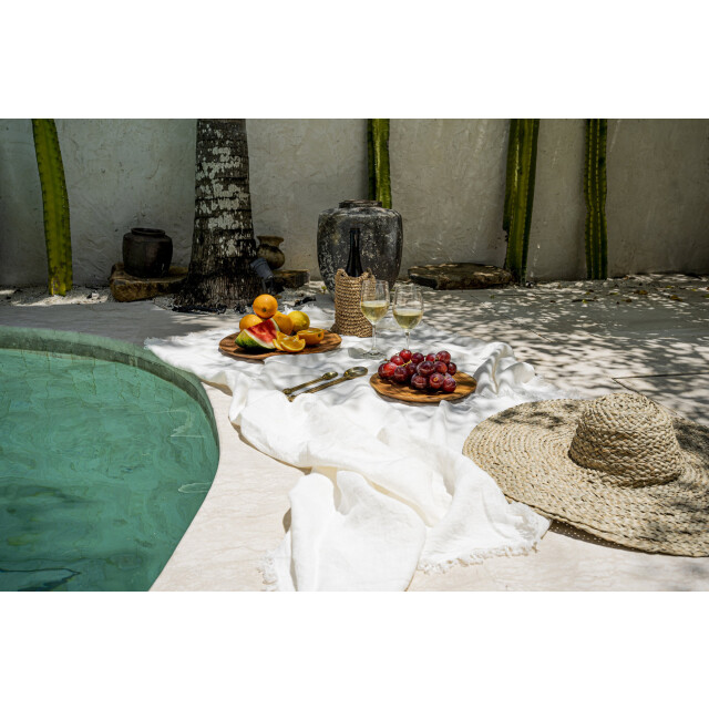 Bazar Bizar The linen tablecloth white 150x250 INMAX002W-150x250 large