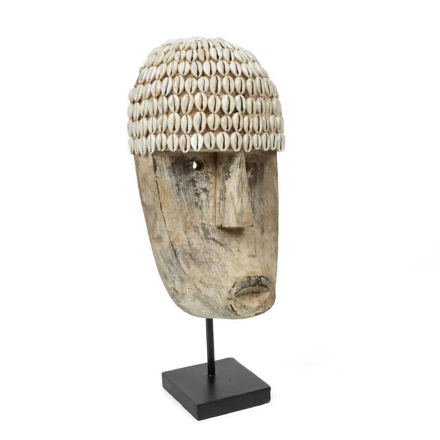 Bazar Bizar The cowrie mask on stand medium BALS001N-M large