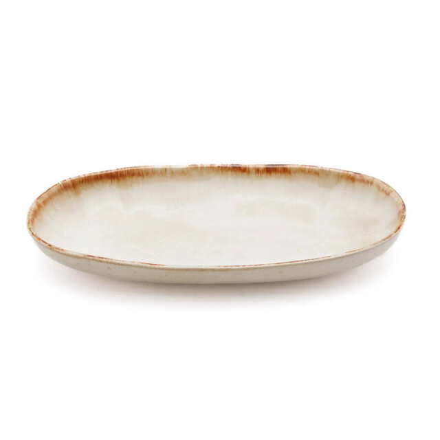 Bazar Bizar The cascais oval plate m set of 6 POCE059W-M-SET6 large