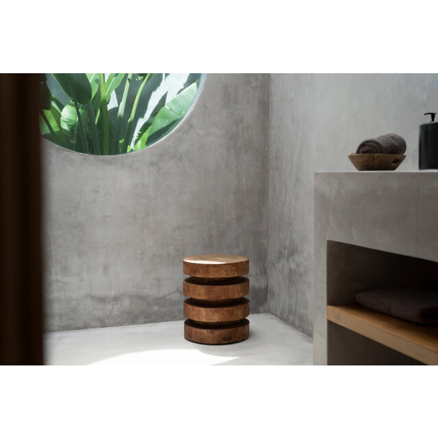 Bazar Bizar The massaka stool natural JACI006N large