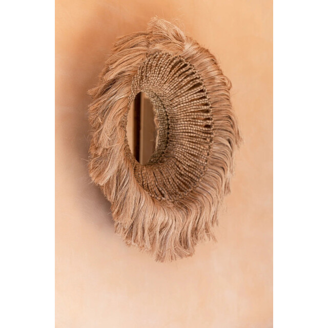Bazar Bizar The abaca solomon mirror natural JAPA037N large