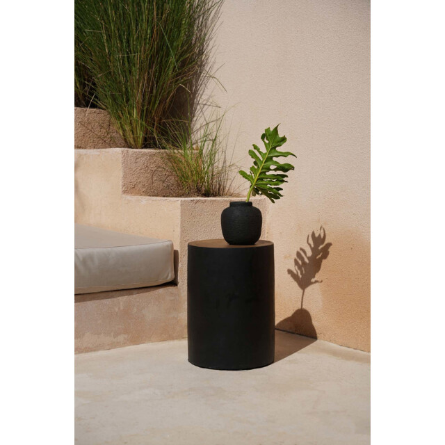 Bazar Bizar The tribe stool natural black JAHU015NB large