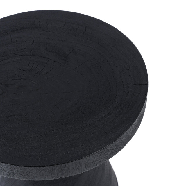 Bazar Bizar The gravity side table black JANAF034B large