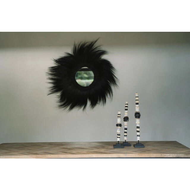 Bazar Bizar The simba mirror black l JAPA003B-L-100 large