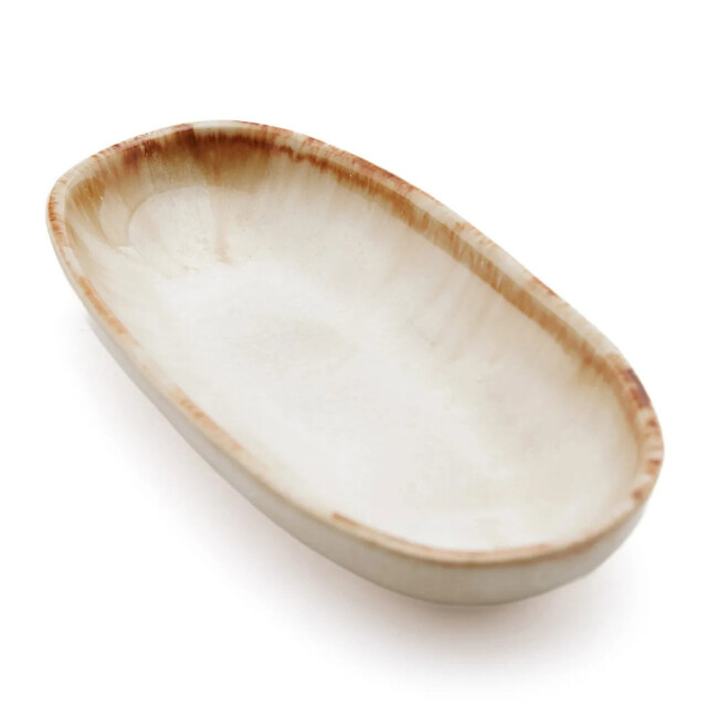 Bazar Bizar The cascais oval plate s set of 6 POCE059W-S-SET6 large
