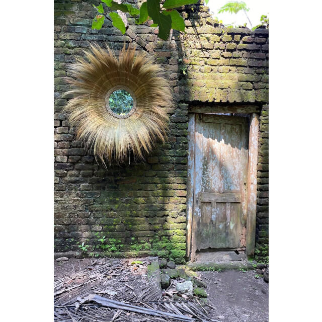 Bazar Bizar The sunken forest mirror natural JARE001N large