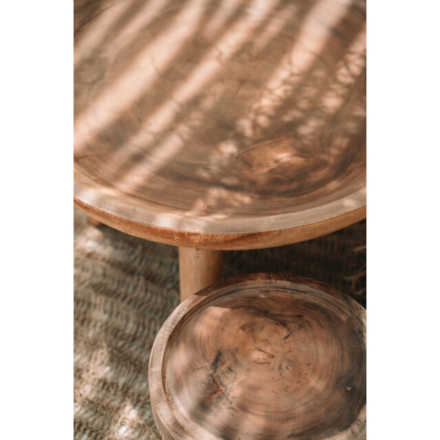 Bazar Bizar The samanea side table natural JAAM008N-35 large