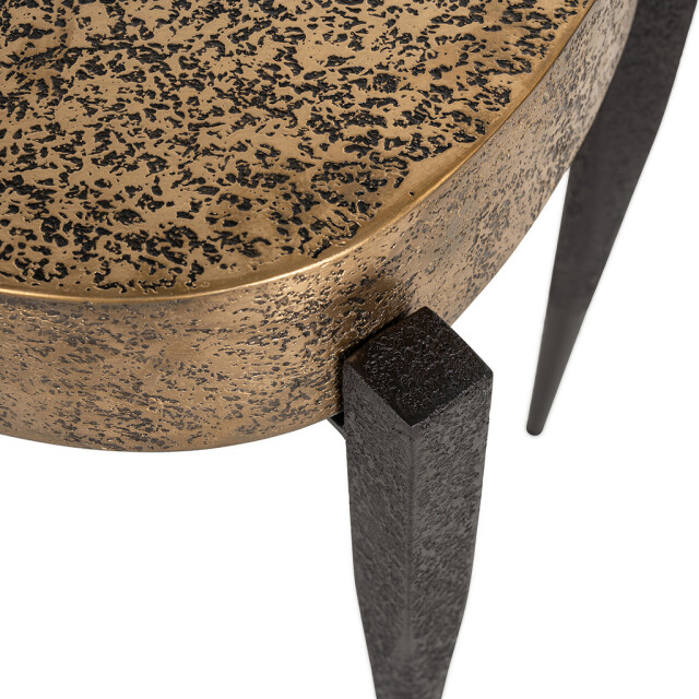 Richmond Interiors Bijzettafel declan (black/gold) 825067 large