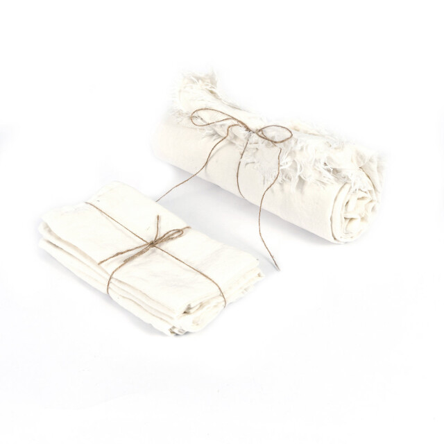 Bazar Bizar The linen tablecloth white 150x250 INMAX002W-150x250 large