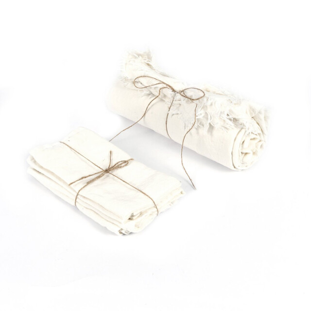 Bazar Bizar The linen tablecloth white 150x150 INMAX002W-150x150 large