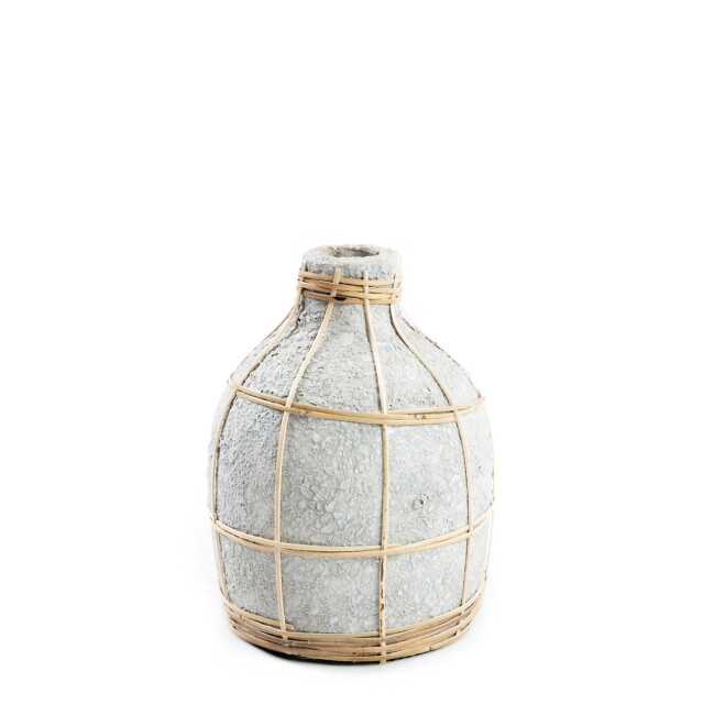 Bazar Bizar The whoopy vase concrete natural s JABR090ConN-S large
