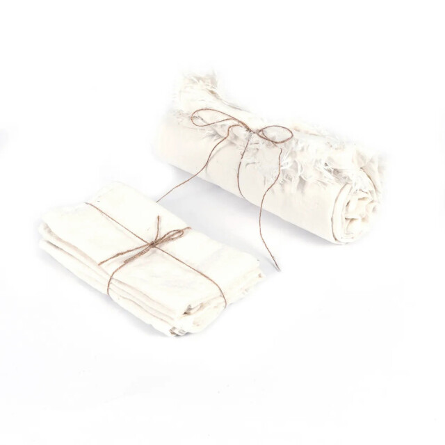 Bazar Bizar The linen tablecloth white 180x300 INMAX002W-180x300 large