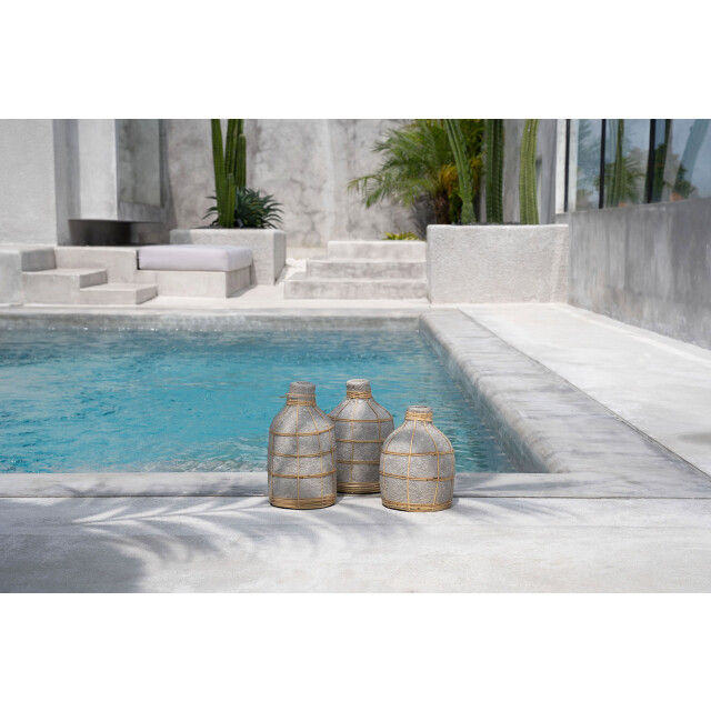 Bazar Bizar The whoopy vase concrete natural s JABR090ConN-S large