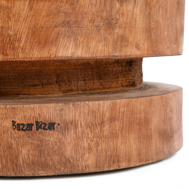 Bazar Bizar The massaka stool natural JACI006N large