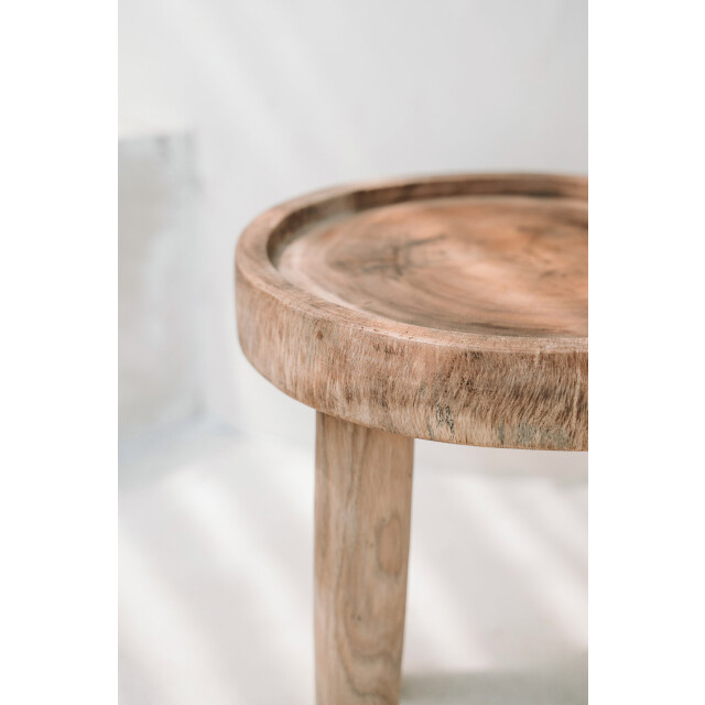 Bazar Bizar The samanea side table natural JAAM008N-35 large