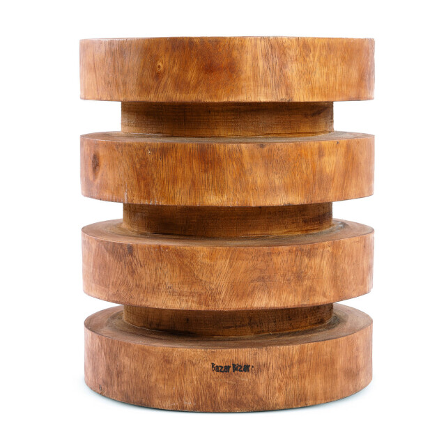 Bazar Bizar The massaka stool natural JACI006N large