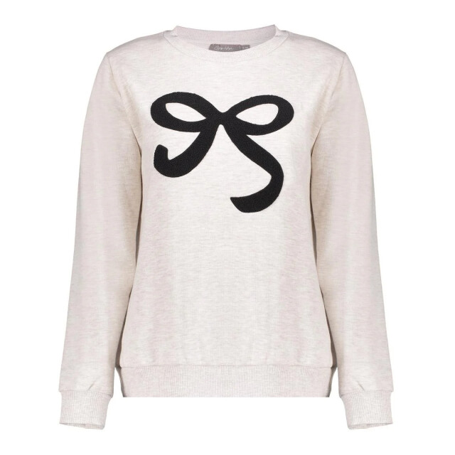 Geisha 52587-24 715 sweat h bow beige melange / black 52587-24 715 large