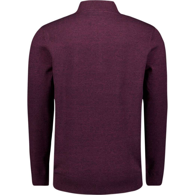 No Excess Pullover half zip 2 coloured melang dark wine 29210885SN-164 large