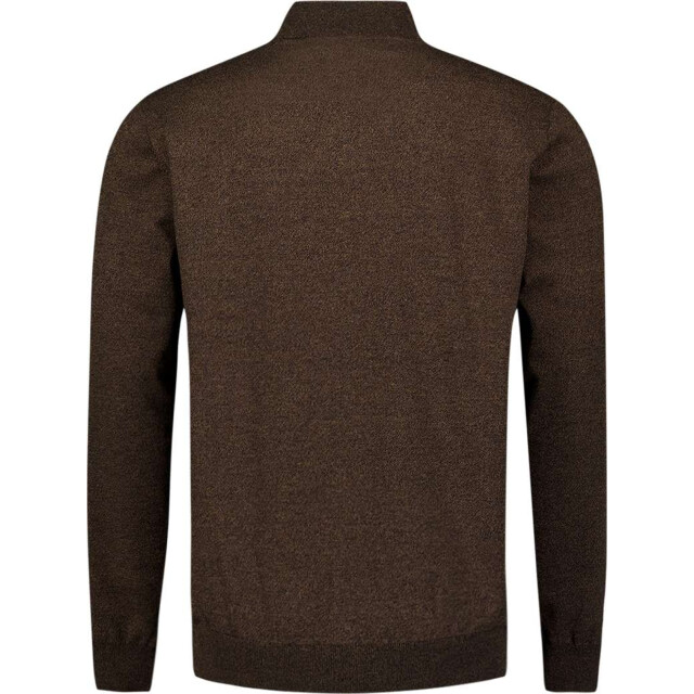 No Excess Pullover half zip 2 coloured melang taupe 29210885SN-044 large
