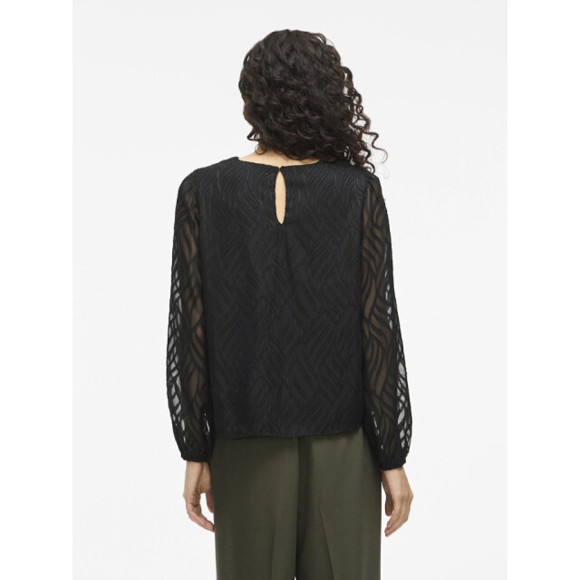 Vila 14107406 vimika o-neck l/s top noos 14107406 large