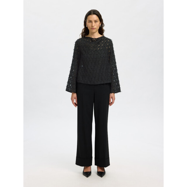 Selected Femme slfmarion ls boat neck top b 16098524 - 06615.991.0188 large