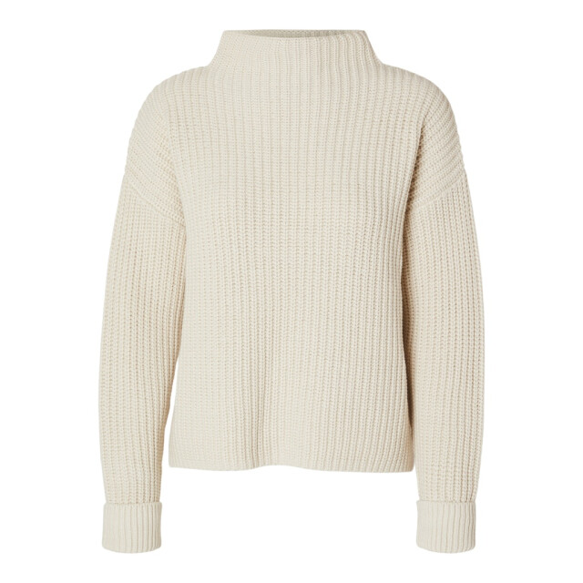 Selected Femme slfselma sus ls knit pullover noos 16097300 birch 06711.198.0212 large
