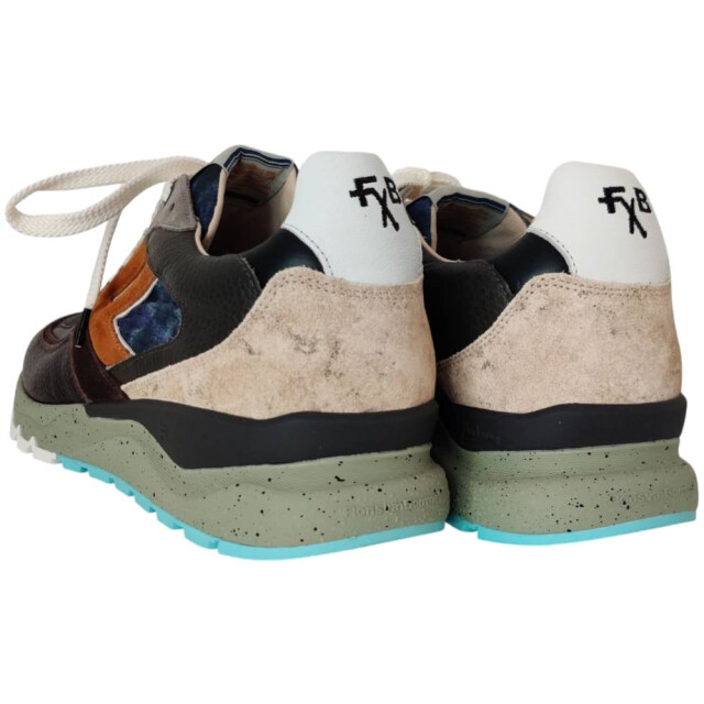 Floris van Bommel 10154-34-01 DE TREENER Sneakers Taupe 10154-34-01 DE TREENER large