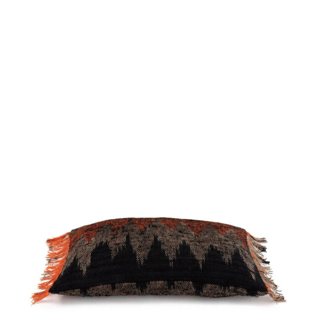 Bazar Bizar The oh my gee cushion cover black orange 30x50 INIE001BOr-30x50 large