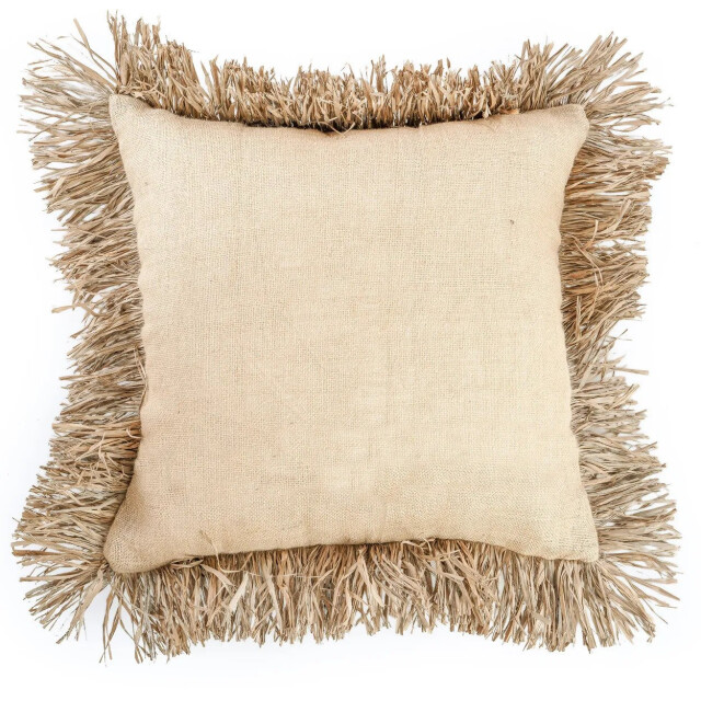 Bazar Bizar The jute bonita cushion cover natural 60x60 JABR066N-60x60 large