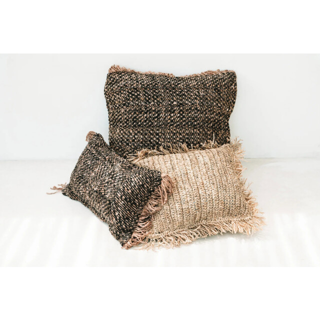 Bazar Bizar The oh my gee cushion cover black copper 30x50 INIE001BCo-30x50 large