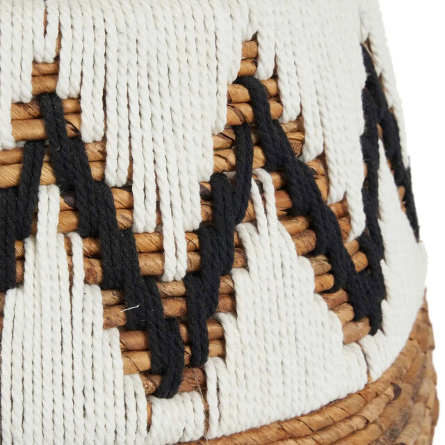 Bazar Bizar The little bay beach basket natural white m BAVE030NW-M large