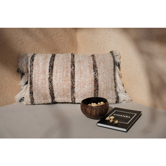 Bazar Bizar The oh my gee cushion cover bohemian white 30x50 INIE001BoW-30x50 large