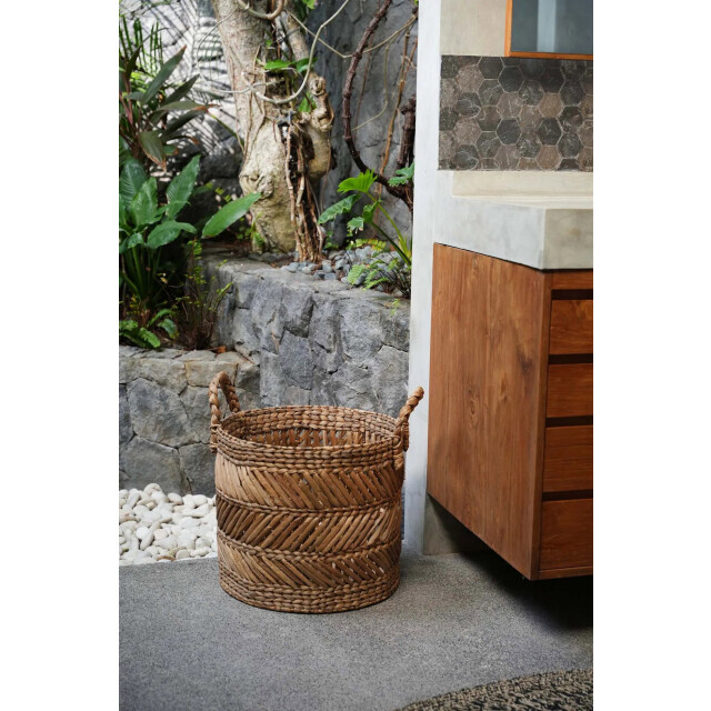 Bazar Bizar The banana zigzag basket l JAAD005N-L large