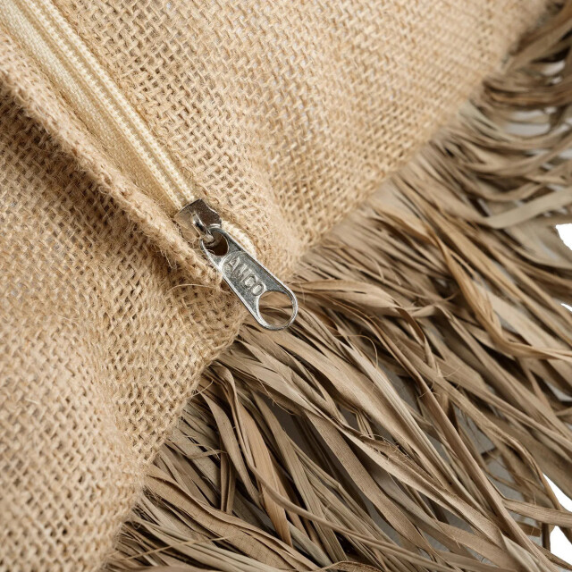 Bazar Bizar The jute bonita cushion cover natural 60x60 JABR066N-60x60 large