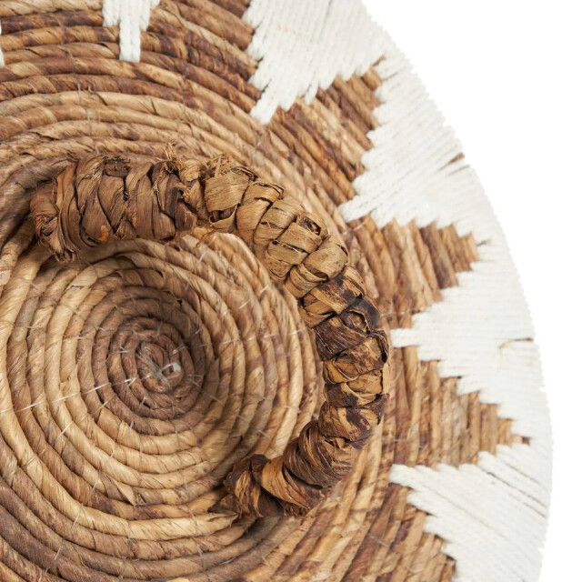 Bazar Bizar The little bay beach basket natural white l BAVE030NW-L large
