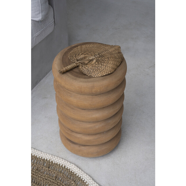 Bazar Bizar The umiko stool natural JACI005N large