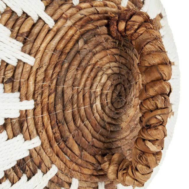 Bazar Bizar The little bay beach basket natural white m BAVE030NW-M large