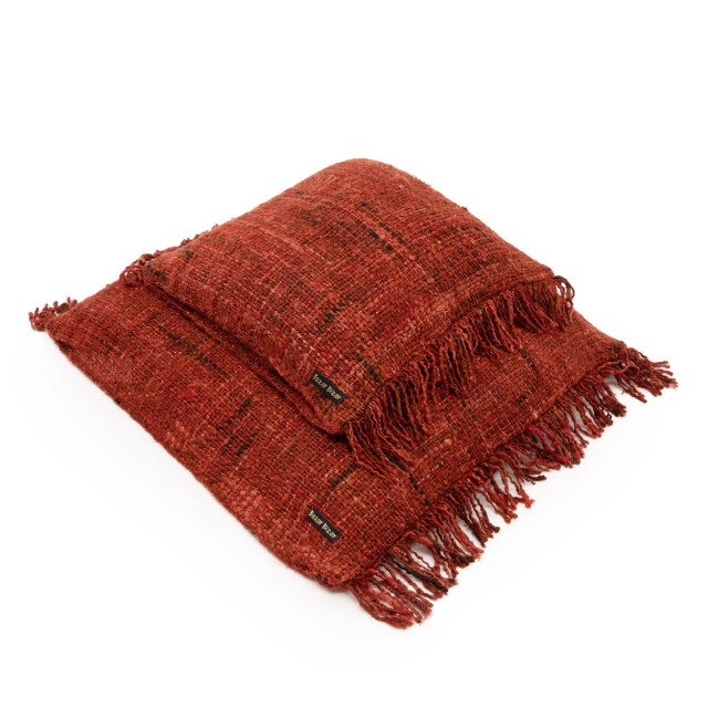 Bazar Bizar The oh my gee cushion cover cherry red 40x40 INIE001Re-40x40 large