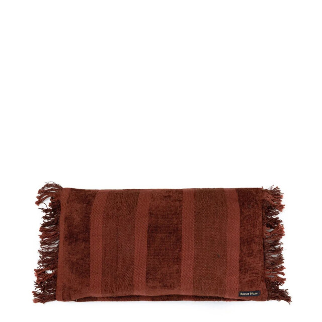 Bazar Bizar The oh my gee cushion cover burgundy velvet 30x50 INIE001BuV-30x50 large