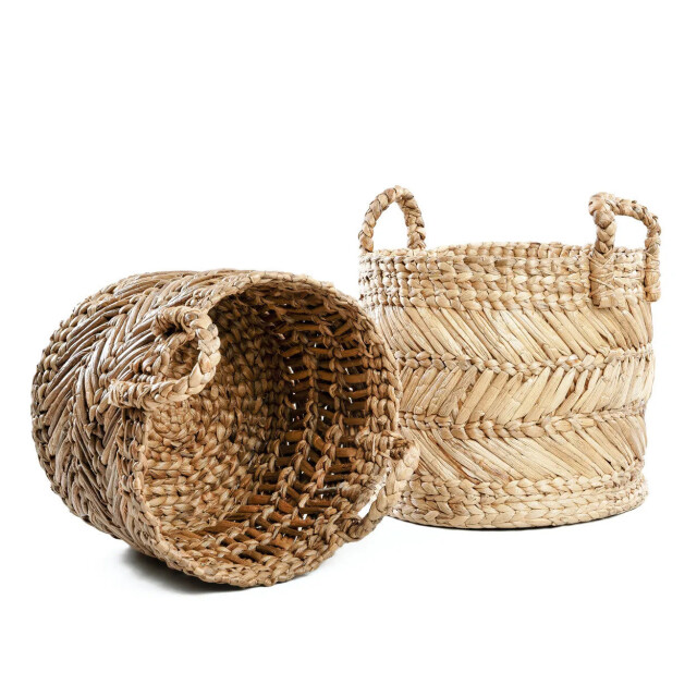 Bazar Bizar The banana zigzag basket l JAAD005N-L large