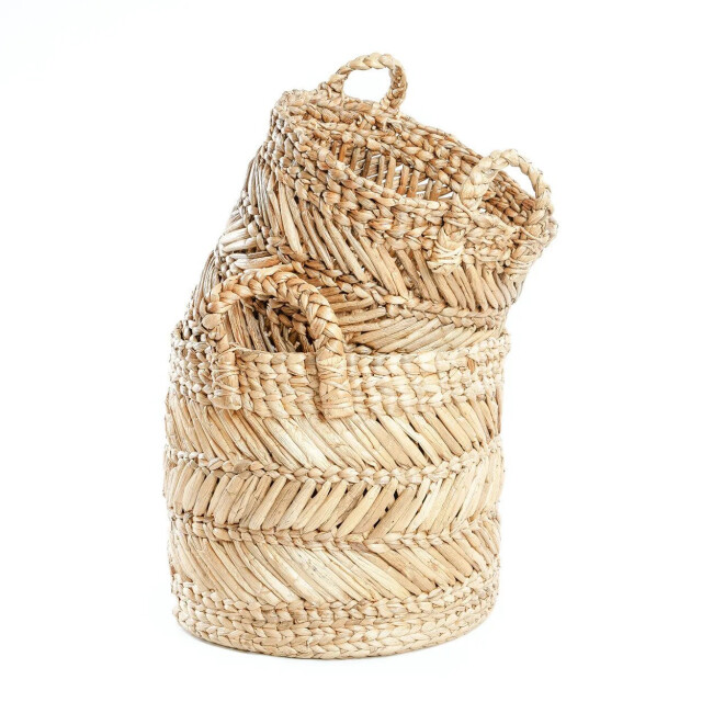 Bazar Bizar The banana zigzag basket l JAAD005N-L large