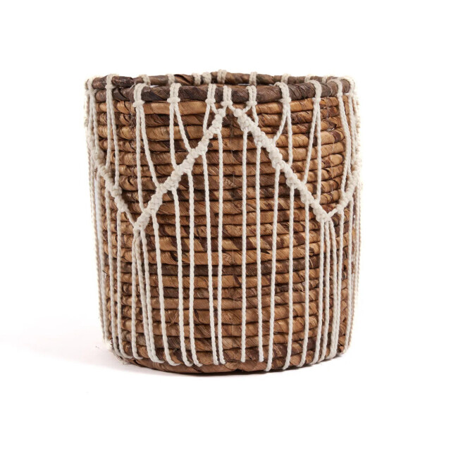 Bazar Bizar The macra-mazing basket natural white m JAAD006NW-M large