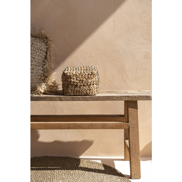 Bazar Bizar The coconut shell basket natural m BA028N-M large