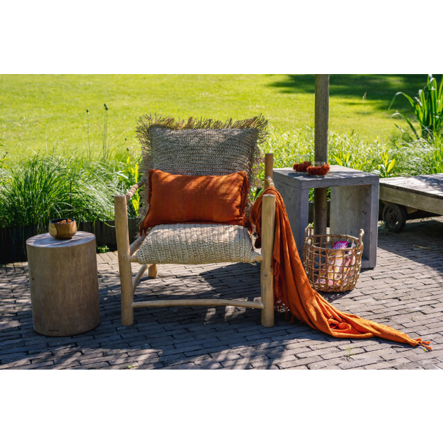 Bazar Bizar The tribe stool natural JAHU015N large
