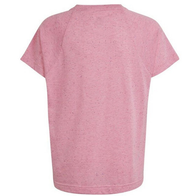 Adidas Meisjes badge of sport logo t-shirt UTPP2521_pink large