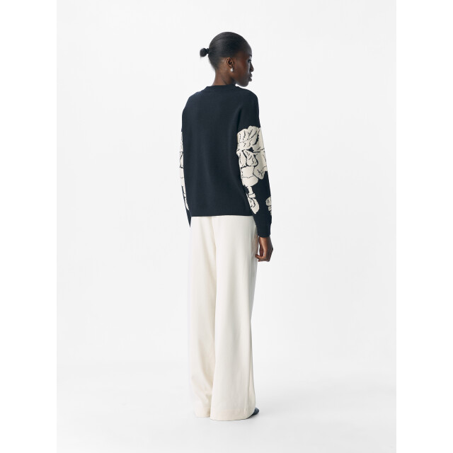 Object Objray lo l/s knit pullover aop noo 23044642 large
